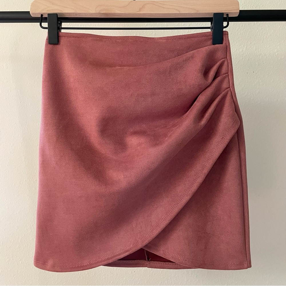 Windsor Mauve Pink Mini Skirt